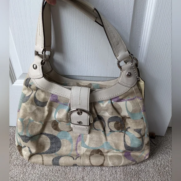 Coach | Bags | Coach Soho Signature Op Art Style Bag | Poshmark